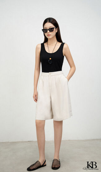 Quần cạp 3f ly trước