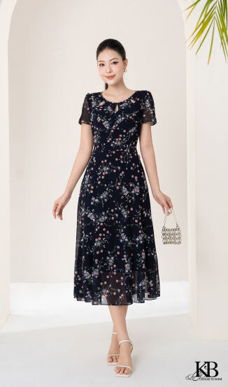 Maxi cổ 3 khuyên can đai