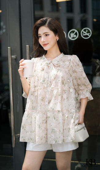 Sơ mi can tầng cuốn bèo