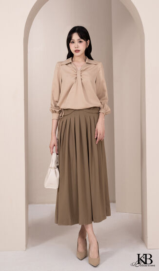 Juyp nơ cạp dáng xoè