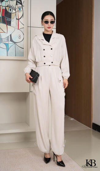 Sơ mi cổ bẻ chun gấu