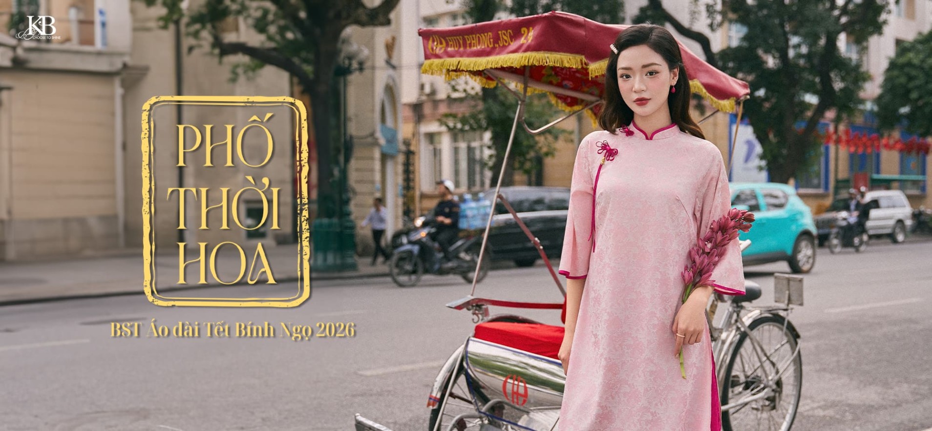 PHỐ THỜI HOA - BST ÁO DÀI TẾT 2026